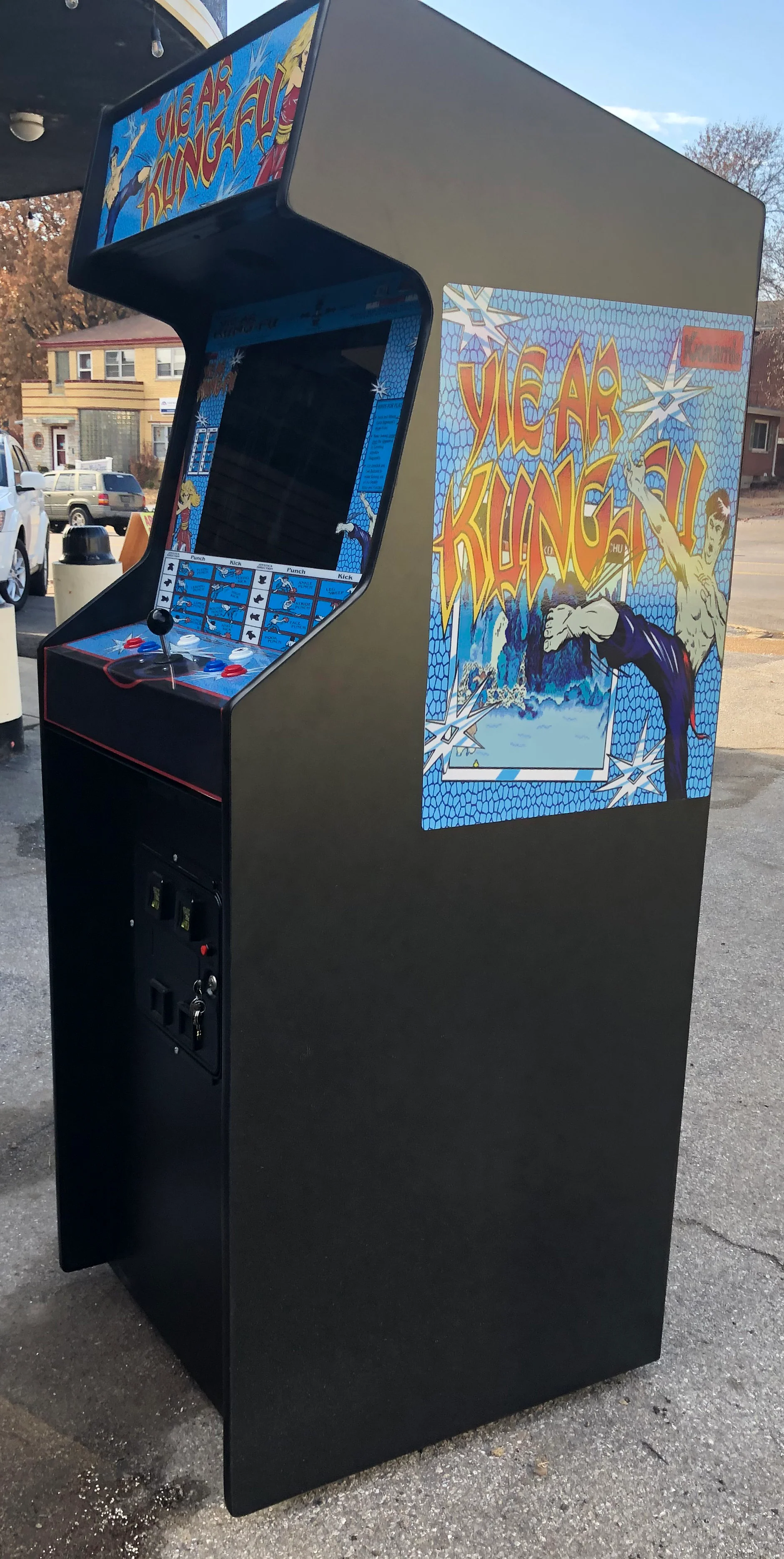 YIE AR KUNG-FU Arcade Video Game, lots of new parts, sharp-HEAVY DUTY, COIN OPERATED, COMMERCIAL GRADE WITH FREE PLAY OPTION - Image 7
