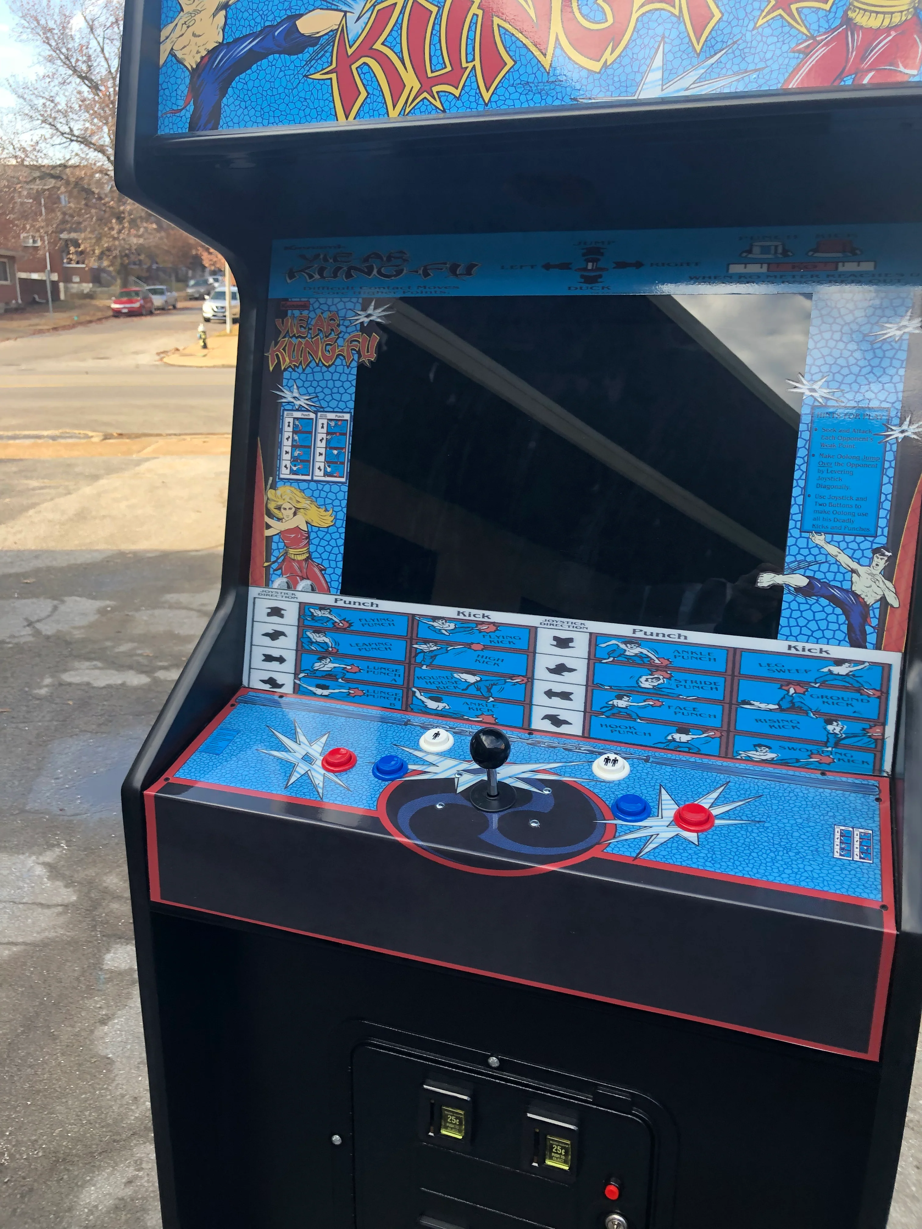 YIE AR KUNG-FU Arcade Video Game, lots of new parts, sharp-HEAVY DUTY, COIN OPERATED, COMMERCIAL GRADE WITH FREE PLAY OPTION - Image 8