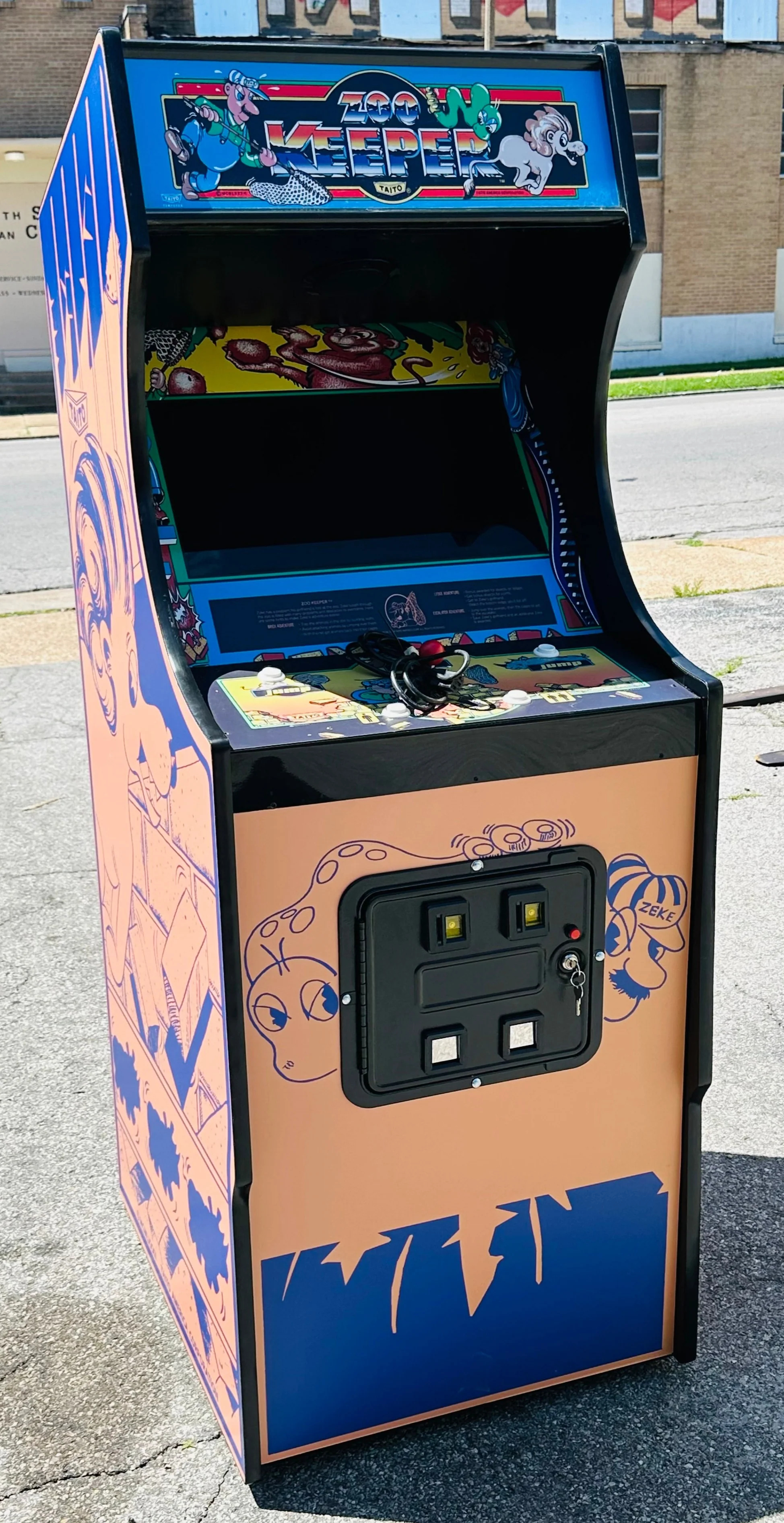 ZOO KEEPER ARCADE - ALL NEW PARTS- HEAVY DUTY, COIN OPERATED, COMMERCIAL GRADE WITH FREE PLAY OPTION - Image 2
