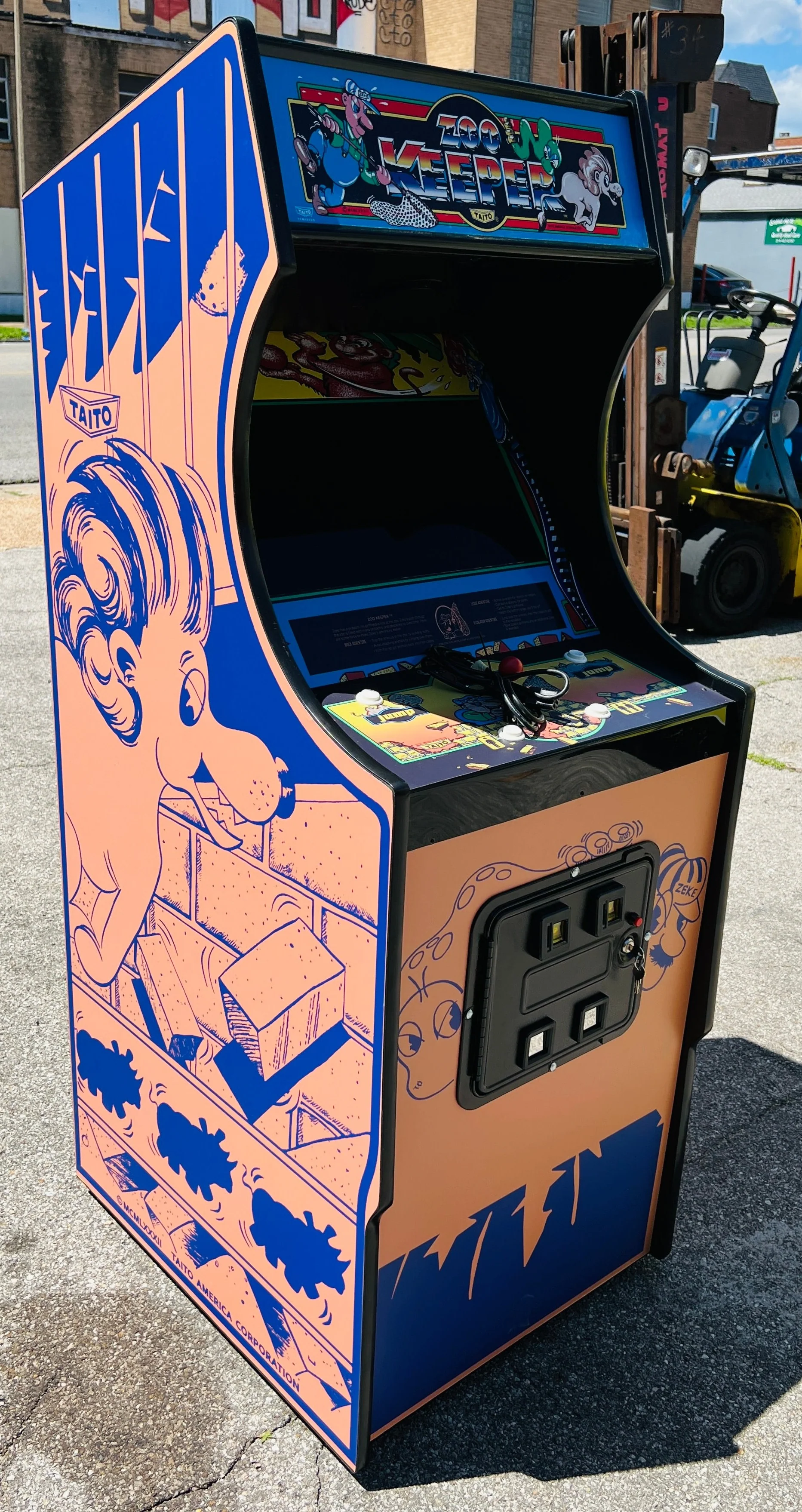 ZOO KEEPER ARCADE - ALL NEW PARTS- HEAVY DUTY, COIN OPERATED, COMMERCIAL GRADE WITH FREE PLAY OPTION - Image 3
