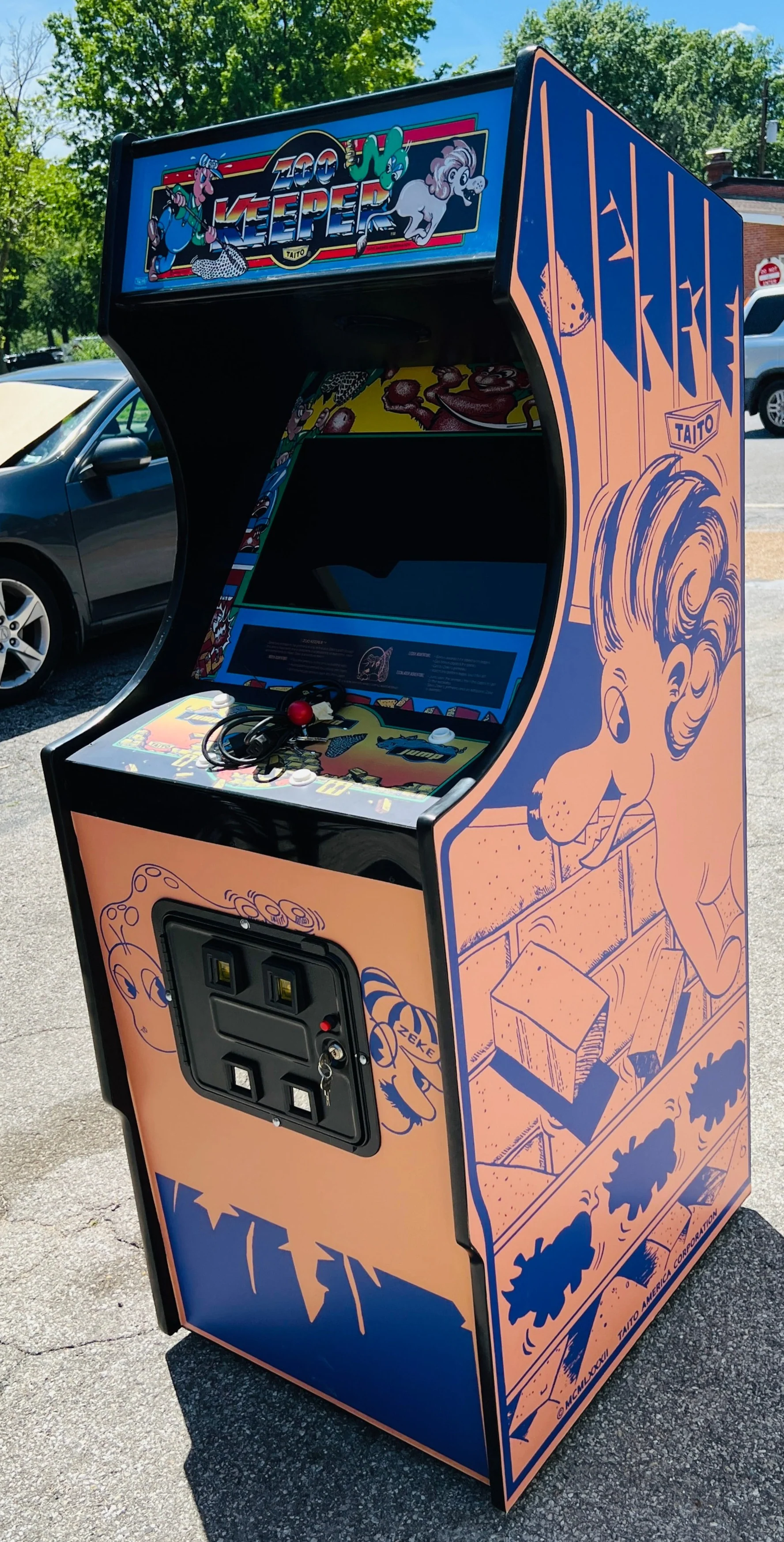 ZOO KEEPER ARCADE - ALL NEW PARTS- HEAVY DUTY, COIN OPERATED, COMMERCIAL GRADE WITH FREE PLAY OPTION - Image 5