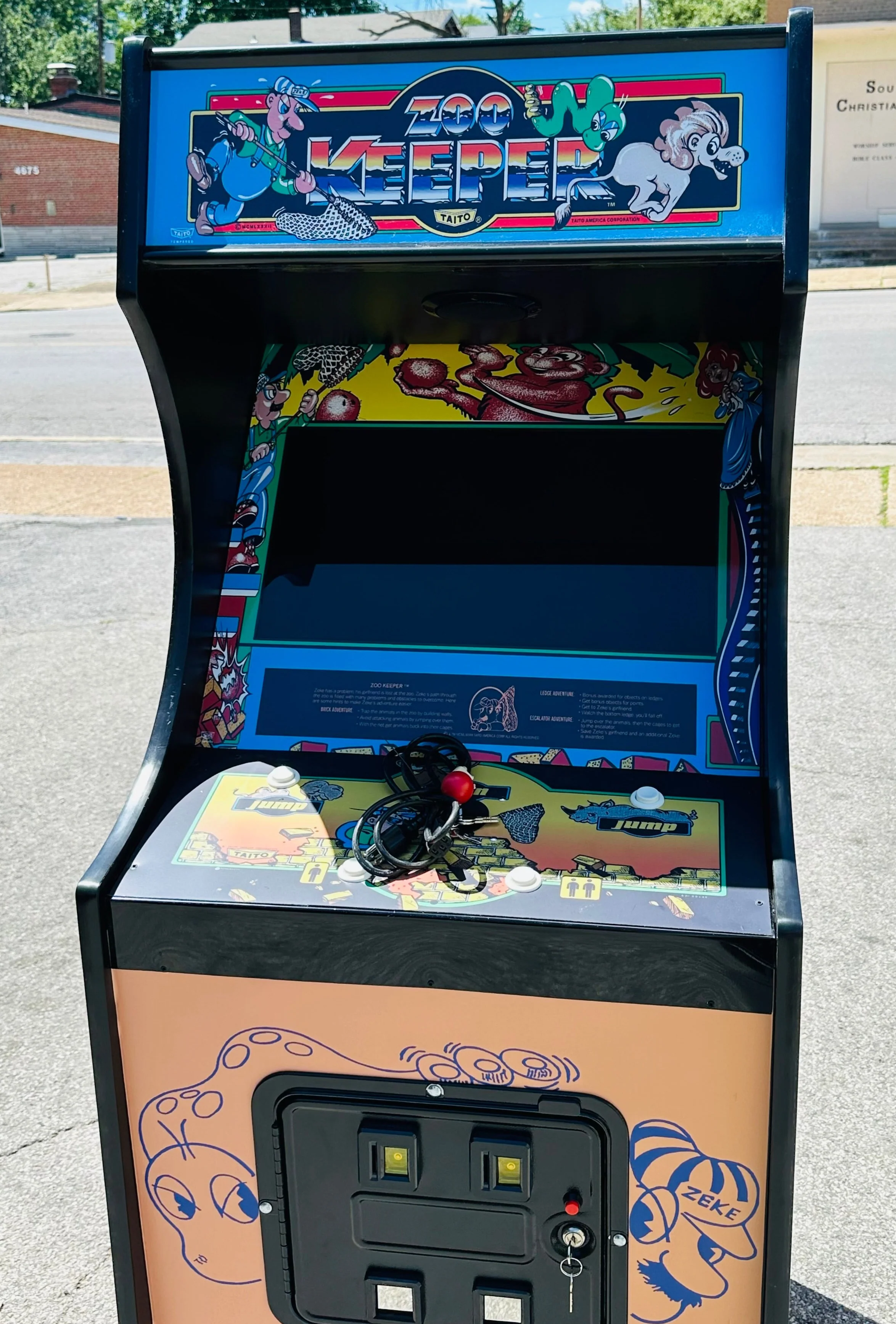 ZOO KEEPER ARCADE - ALL NEW PARTS- HEAVY DUTY, COIN OPERATED, COMMERCIAL GRADE WITH FREE PLAY OPTION - Image 7